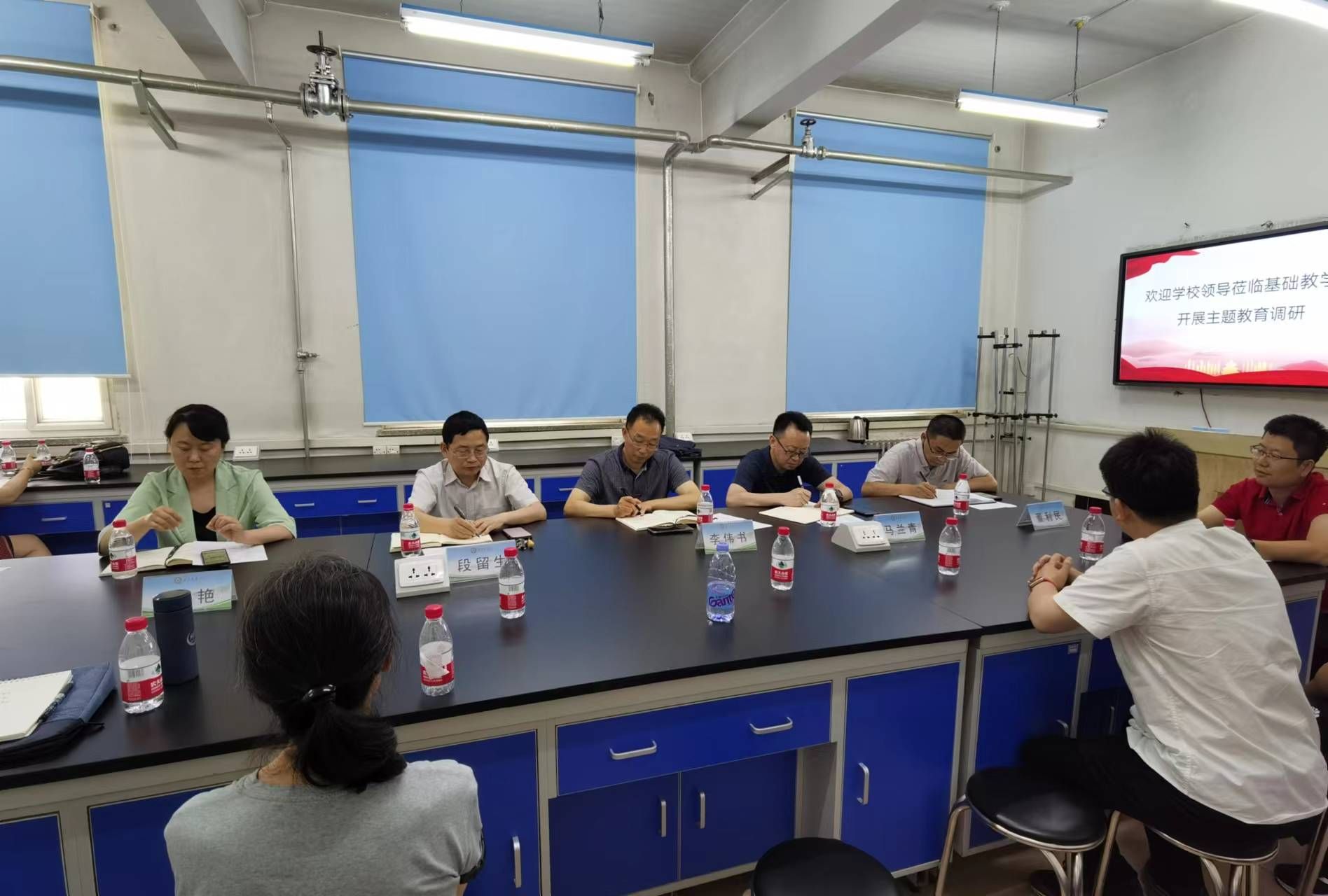黨委副書(shū)記、院長(zhǎng)段留生深入基礎(chǔ)部開(kāi)展主題教育深度調(diào)研暨文化藝術(shù)交流活動(dòng)